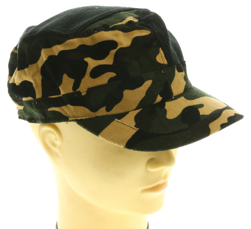 Camouflage Military Cap  One size Fits All HAT010