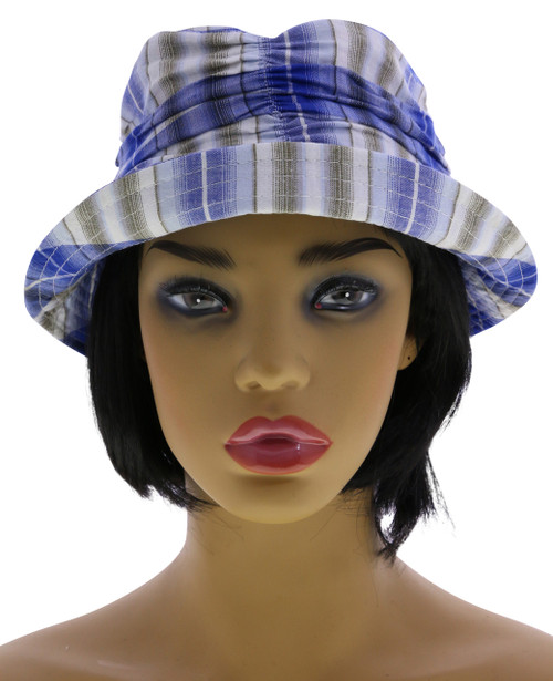 Sizes Vary Plaid Bucket-Hat HAT051