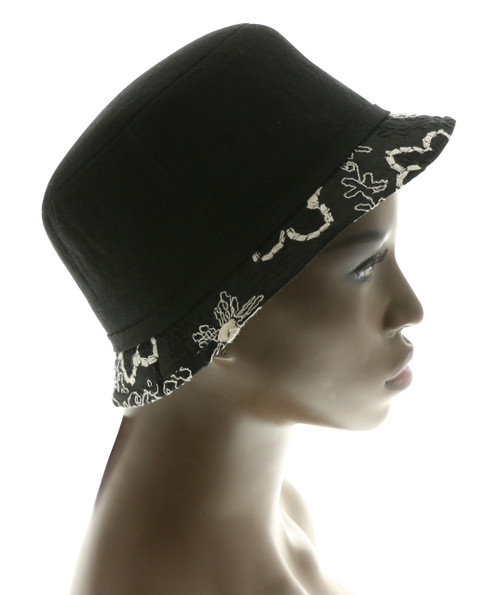 Floral Print Sizes Vary Clochet HAT056