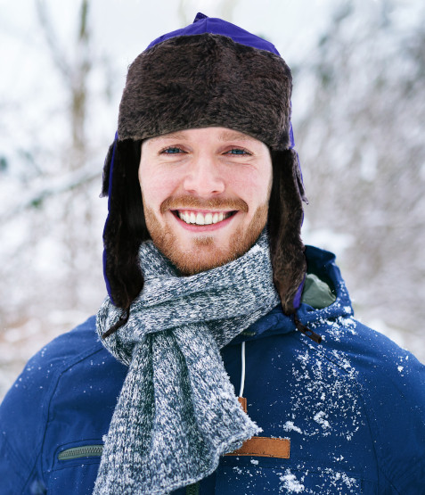 Sizes Vary Plaid Synthetic Fur Lining Trapper-Hat HAT067