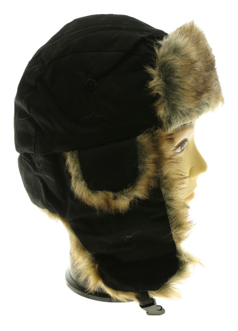 Assorted Animal Fur  Trapper Hat HAT091