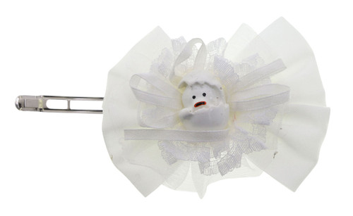Easter Barrette with Hatching Chick Design SKH8009