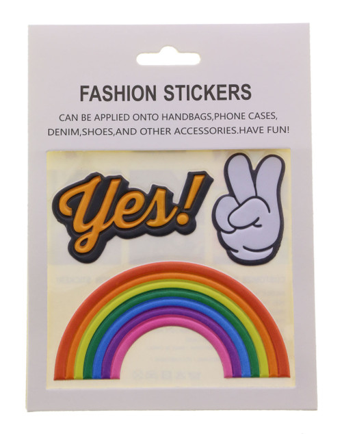 Fun Fashion Puff Stickers APLKSTKR3281