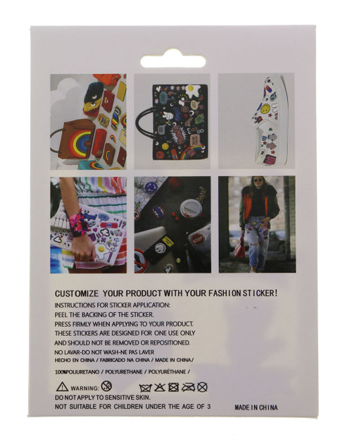 Charity Fashion Puff Stickers ALPKSTKR3285