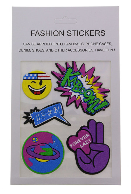 Fashion Puff Stickers Lips Car Star Hand Mushroom & Girl APLKSTKR3295 -  Wholesale Jewelry & Accessories