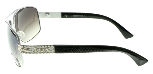 Metal Framed Aviator Sunglasses with Plastic Bows in Assorted Colors 26SG4262M