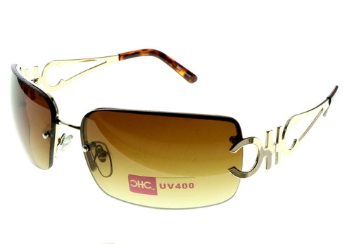 Semi Rimless Fashion Sunglasses 26SG7958P