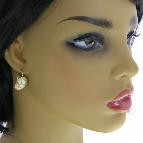 Baby Shoe Dangle Earrings Assorted - E1304AC