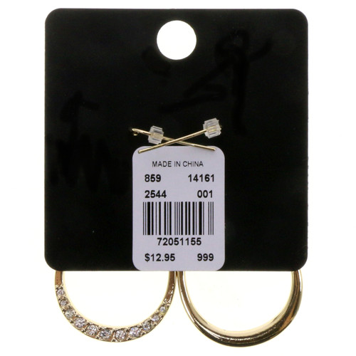 72pc Premium Name Brand Earring Assortment - GAJNYCOEA01