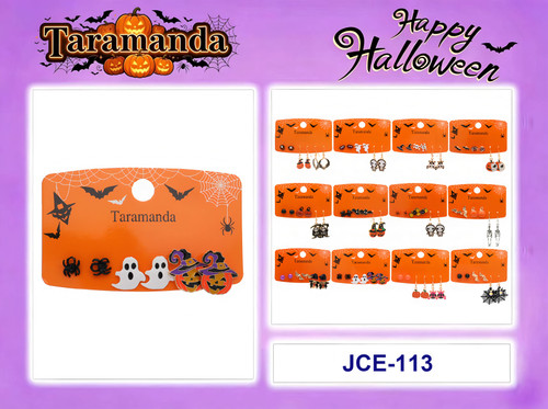 Taramanda Halloween Earrings (Assorted Dozen Pack)