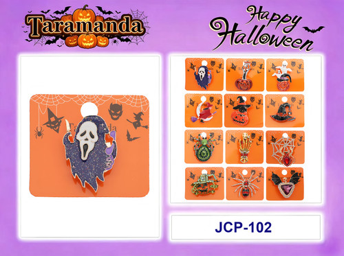 Taramanda Halloween Pins (Assorted Dozen Pack)