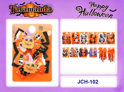 Taramanda Halloween Hair Accessories (Assorted Dozen Pack)
