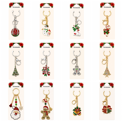 Taramanda Christmas Keychains (Assorted Dozen Pack)