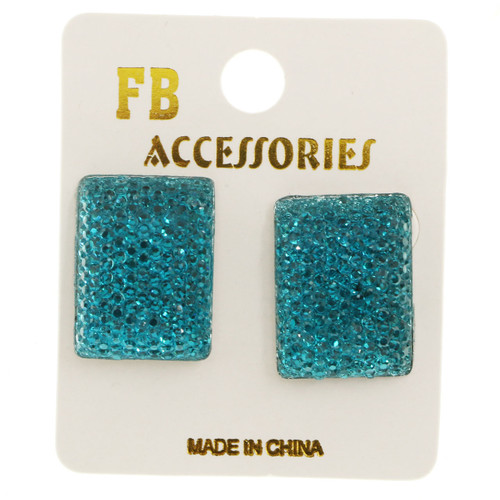 Square post earrings E4748c