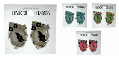 CLIP COLOR EARRINGS C2207C