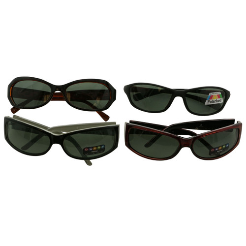 Men's and Women's assorted style red and black polarized sunglasses 18SG6