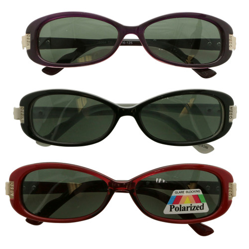 Glare Blocking Polarized Sunglasses Mens Womens Assorted Styles and Colors 18SG8