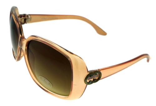 UV 400 Womens Fashion Sunglasses Semi-Transparent Orange Tint Acrylic Frame 26SG51847 UV 400 Womens Fashion Sunglasses Semi-Transparent Orange Tint Acrylic Frame 26SG51847