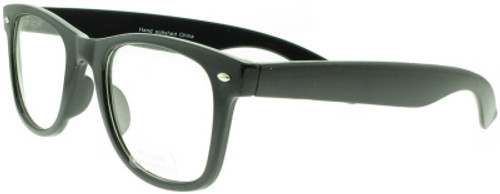 UV 400 Black Acrylic Frame Sunglasses With Clear Lens 9SG505CL/BLK UV 400 Black Acrylic Frame Sunglasses With Clear Lens 9SG505CL/BLK