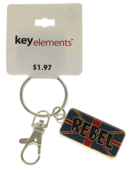 Blue And Red Rebel Key Chain KEKC4842