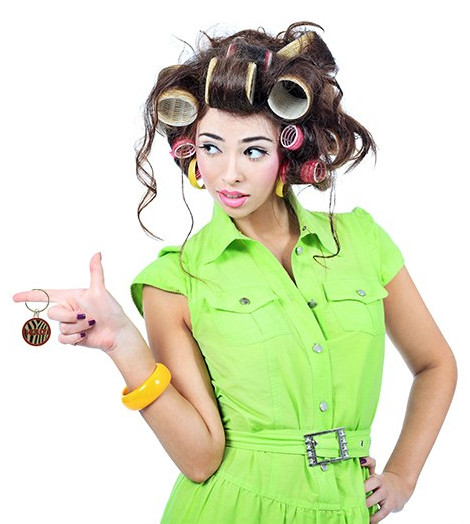 Black White And Red Wild Key Chain KEKC4909