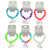 Nautical Theme Acrylic Bead Stretch Bracelet - Post Earring Set Assorted - BE3083C