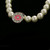 Imitation Pearl Bead God's-Eye Stretch Bracelet - Post Earring Set Assorted - BE3117C