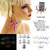 Spike Hoop-Earrings With Bead Accents Assorted-Color & Silver-Tone 12 Per Package 12E1407C