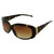 UV 400 Brown Tortoise-Shell Sunglasses With Gold Accent Bows 26SG3240