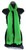 62" Green Fashion Scarf