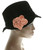 Cotton Flower Trilby Hat HAT008