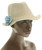 Cotton Flower Trilby Hat HAT008