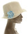 Cotton Flower Trilby Hat HAT008