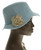 Cotton Flower Trilby Hat HAT008