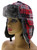 Sizes Vary Plaid Synthetic Fur Lining Trapper-Hat HAT067
