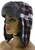 Sizes Vary Plaid Synthetic Fur Lining Trapper-Hat HAT067