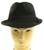 Black Trilby Hat 30% Cotton 70% Polyester Blend HAT077