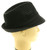 Black Trilby Hat 30% Cotton 70% Polyester Blend HAT077