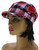 One Size Fits Most Plaid Bakerboy-Hat HAT090