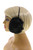 Black Faux Fur Earmuffs EM011