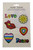 Peace & Love Fashion Puff Stickers APLKSTKR3290