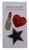 Sequin Fashion Patches Heart Star & Lipstick APLKSTKR3304
