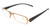 Assorted Translucent Rectangular Reading Glasses DXU0796+3.25