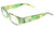 Assorted Translucent Rectangular Reading Glasses MSR006+1.25