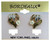 Translucent Enamel Post Earring Silver-Tone - E856