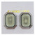 Faux Marble Faceted Post Earrings Assorted - E28655A