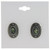 Multicolor Acrylic Setting Post Earrings Silver-Tone - GL35424A