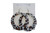 Animal Print Wrapped Ringlet Dangle Earrings Assorted - E1107