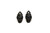 Polished Gunmetal Clip-On Earrings Silver-Tone - C2823