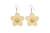 Translucent Acrylic Flower Dangle Earrings Assorted - E29380C